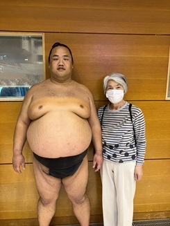 理事長とお相撲さん