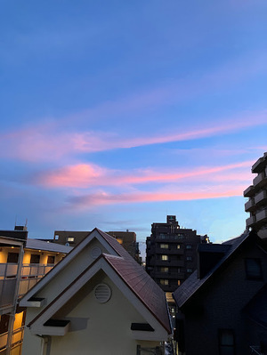 浦安の夕空